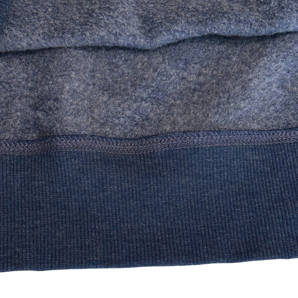Faherty Men's 1/4 Zip Blue Pullover Sweater Sz‎ M Fleece Inside - Picture 11 of 13